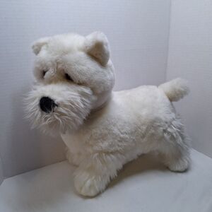 Lou Rankin Friends Dakin West Highland White Terrier Plush Snowflake Vintage 13"